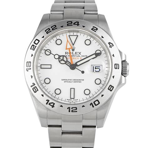 rolex explorer ii 40th anniversary watch|rolex explorer ii price.